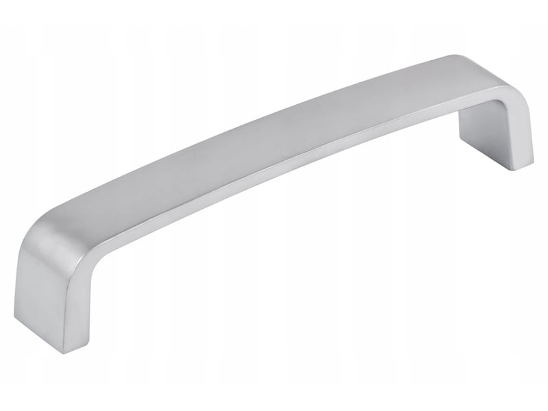  Poignée de meuble, en alliage de zinc, chrome mat, 128 mm  - Conforama A
