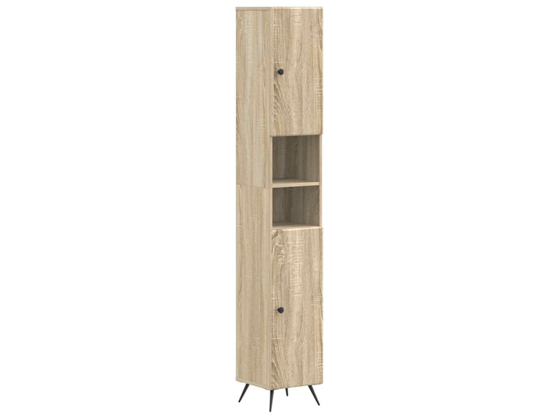 Colonne de salle de bain avec étagère ouverte breda shl7055 - Conforama A