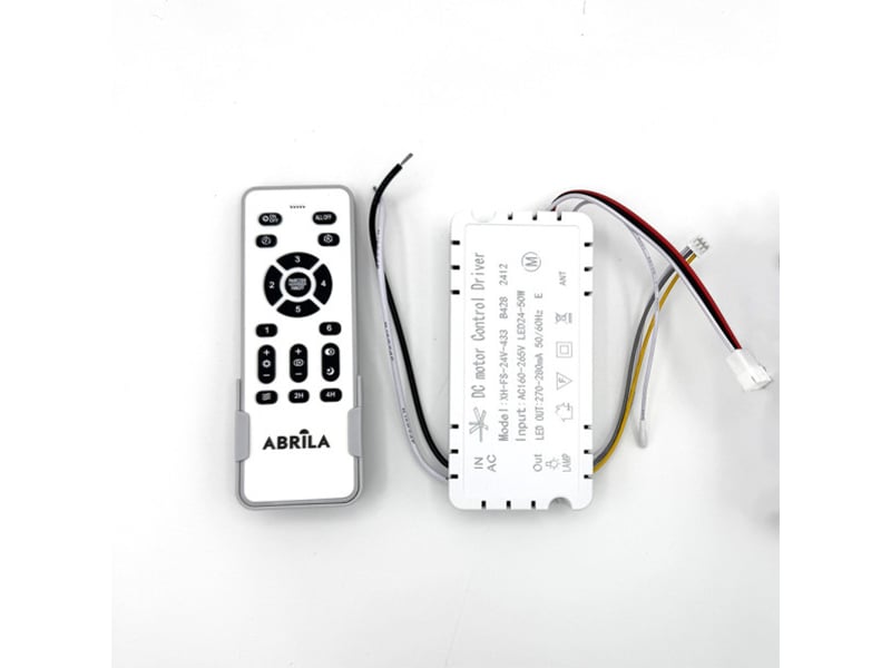  Télécommande kit de commande pour ventilateur fabrilamp pieza 3 x 11 x 14 cm 99.MANDO-25TRID - Conforama A