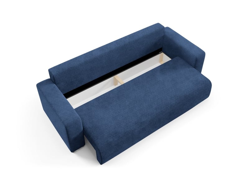 Canapé convertible evora bleu - Conforama D