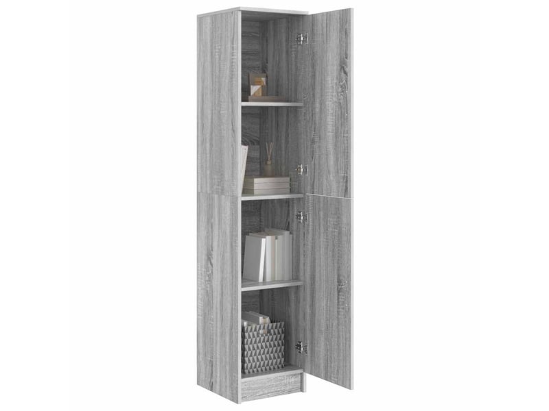  Buffet - haut armoire gris sonoma 35 x 39 x 168 cm  - Conforama C
