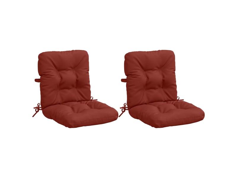 Lot de 2 coussins de chaise à dossier haut vianen cf59299 - Conforama A