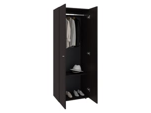 Armoire     TUHOME CONCEPT  coloris bois foncé largeur 60 cm