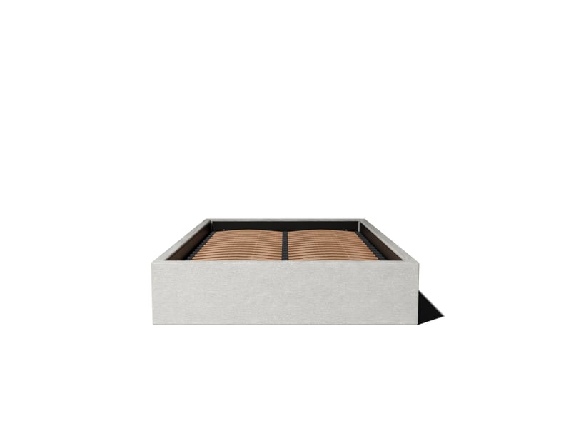  Lit coffre 160x200cm - blanc - collection emma - morphea  - Conforama E