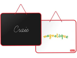 Ardoise reversible - 62 x 50