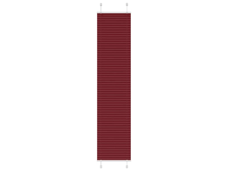  Store plissé, store de fenêtre rouge bordeaux 45x200 cm largeur du tissu 44,4 cm cf47038  - Conforama B