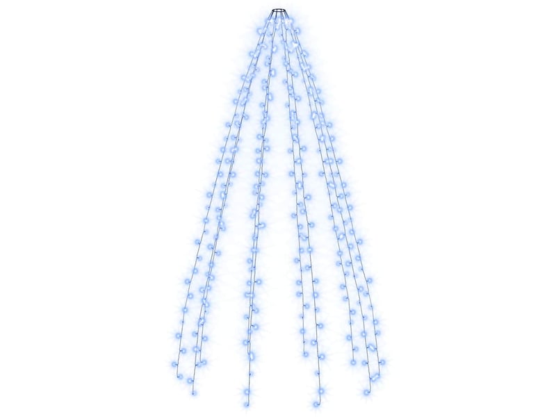  Guirlande lumineuse d'arbre de noël 300 led bleu 300 cm  - Conforama A