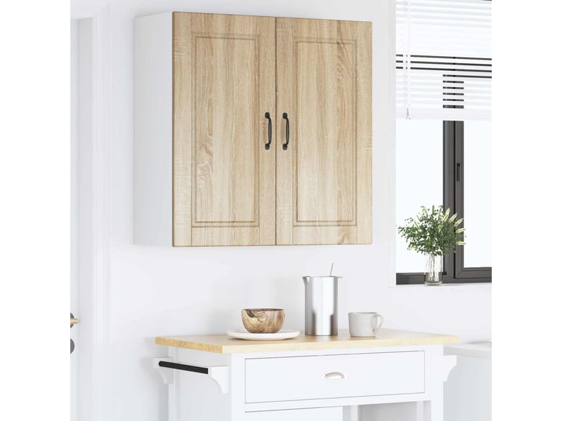  Meuble mural de cuisine, armoire de cuisine chêne sonoma 80x31x80cm shl6877  - Conforama D