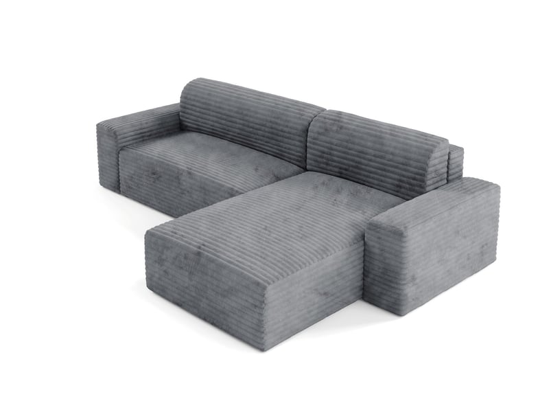  Canapé d’angle coco l avec fonction de couchage couleur : tilia 90  - Conforama D