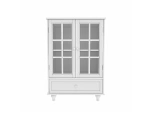Buffet 2 porte(s)  1 tiroir(s)   - 71 cm coloris blanc 
