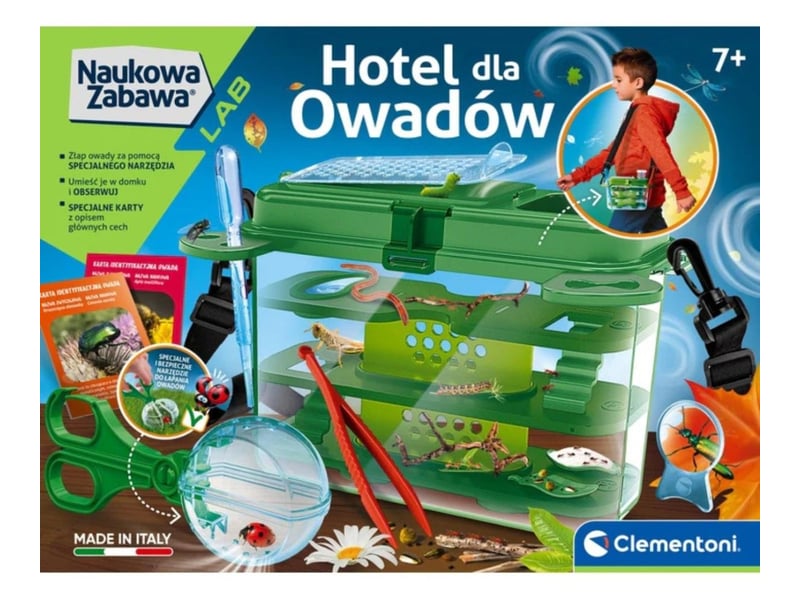  Coffret scientifique clementoni 50399 science  and  jeu - hôtel à insectes 8005125503995 - Conforama C
