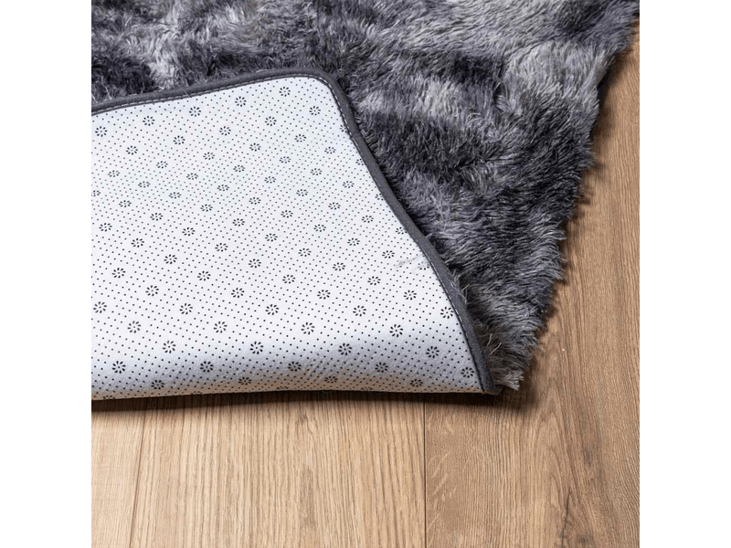  Tapis shaggy à poils longs navarra gris foncé 120x170 cm - comfortxl 4102824 - Conforama E