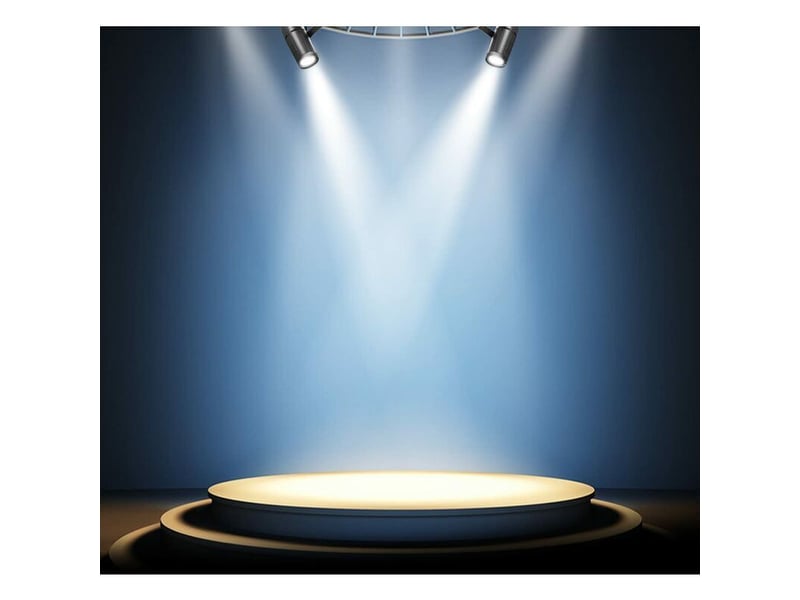  3w spotlight projecteur led pinspot pour dj disco bar club (eu plug)  - Conforama D