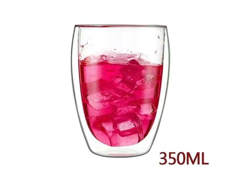  Verre thermique à double paroi 350 ml pour café thé latte macchiato lot de 2  - Conforama B