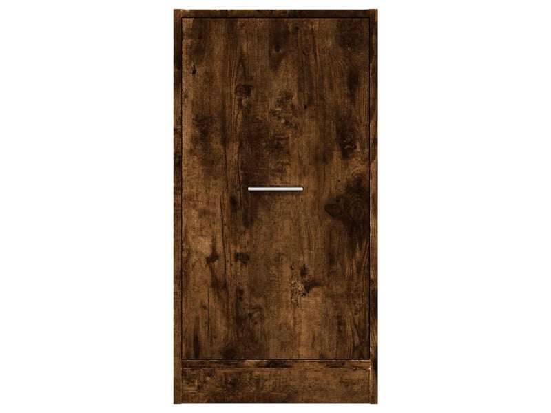  Meuble de rangement, armoire d'apothicaire chêne fumé 40x41x77,5cm bois d'ingénierie  - Conforama E