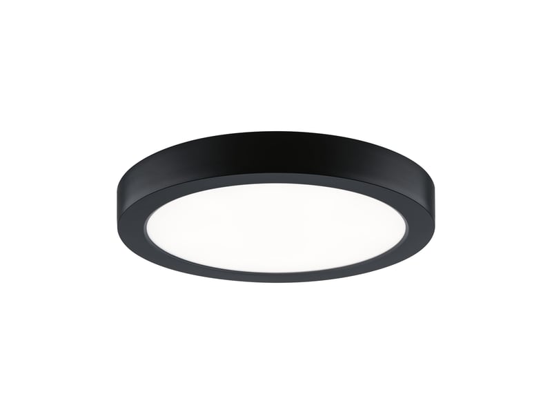  Panneau led pisa 4000k 290 mm 1800lm 17w noir mat  - Conforama B
