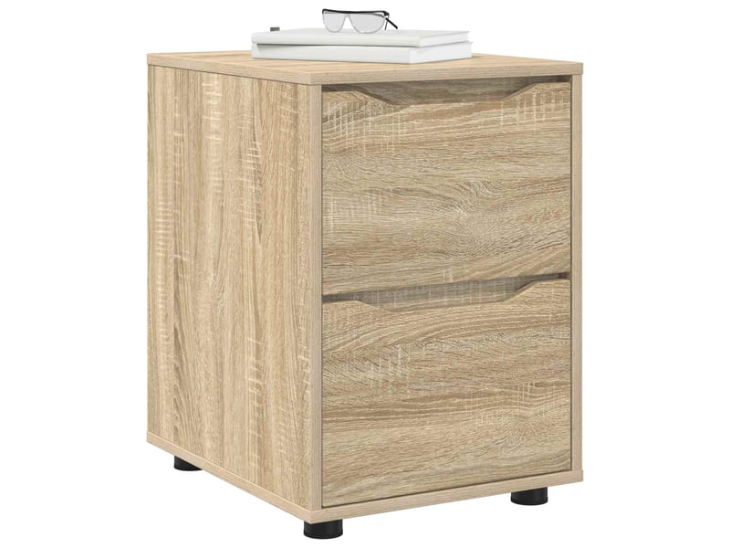  Armoire de rangement, commode de rangement 40 x 48 x 57 cm bois d'ingénierie shl3669  - Conforama C