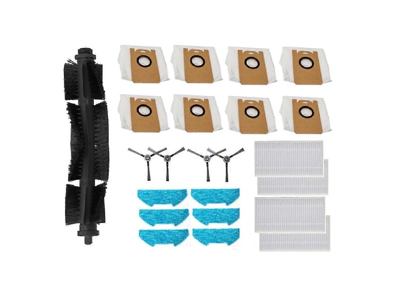  23 pcs for redkey r10 vacuum accessories main side brush mop filter dust bags  - Conforama D