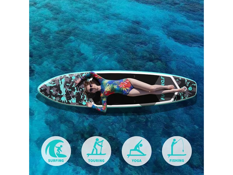  Planche de SUP Funwater SUPFW32C - 350x83x15cm 180kg  - Conforama B
