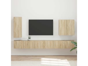 Meuble tv coloris marron 78.5 cm <strong></strong>  <strong></strong>
