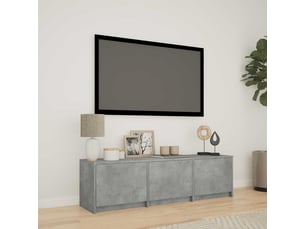 Meuble tv coloris gris 140 cm <strong></strong>  <strong></strong>