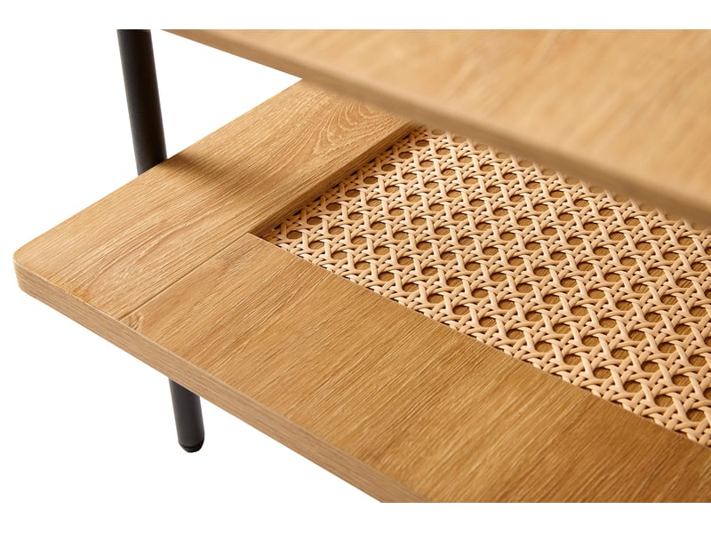  Selsey mogest - table basse - 110x55 cm - chêne Mogest - Conforama D