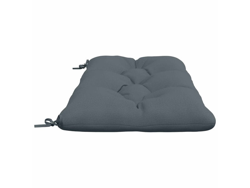 Lot de 2 coussins de banc, coussins d'assise vianen 100 % polyester bleu cf57641 - Conforama D