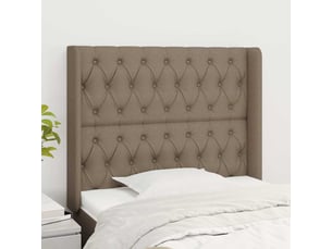 Tete de lit A poser largeur 103 cm   taupe
