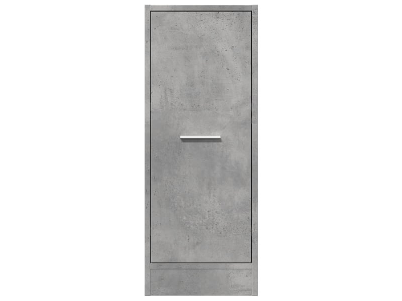  Meuble de rangement, armoire d'apothicaire gris béton 30x41x77,5cm bois d'ingénierie  - Conforama E