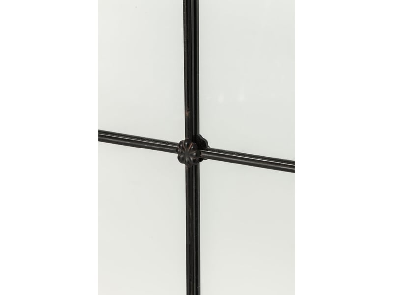  Miroir mural arche antique orson 106cm noir  - Conforama C