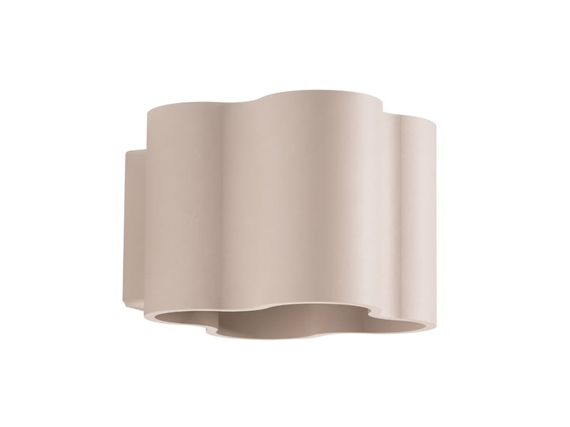 Applique ovio taupe g9 aluminium moderne 10x12x14.5cm SL.3329 - Conforama A