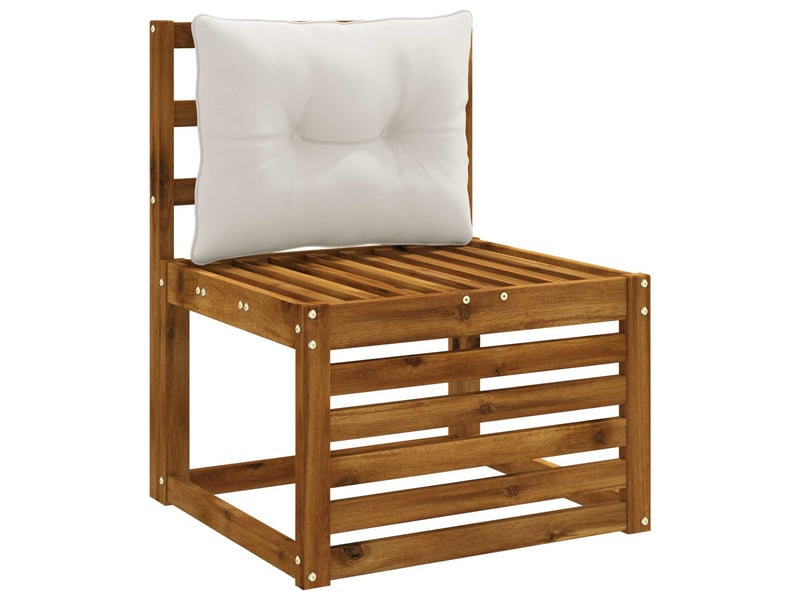  Coussin de dos, coussin de dossier putten 100 % polyester blanc 60 x 40 x 10 cm cf54865  - Conforama C