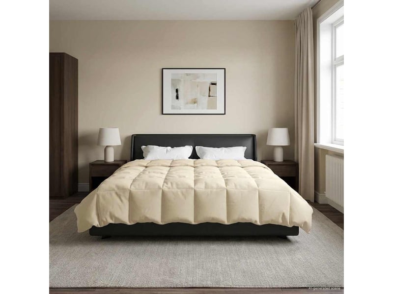 Duvet d'hiver - couette 220 x 240 cm hiver - couette microfibre (100% polyester) - Conforama B