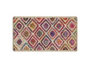 Tapis lavable antidérapant multicolore 80x150 cm - comfortxl - 136585
