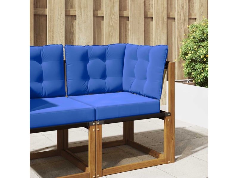  Coussin de canapé d'extérieur, coussin de chaise polyester bleu royal cf54032  - Conforama B