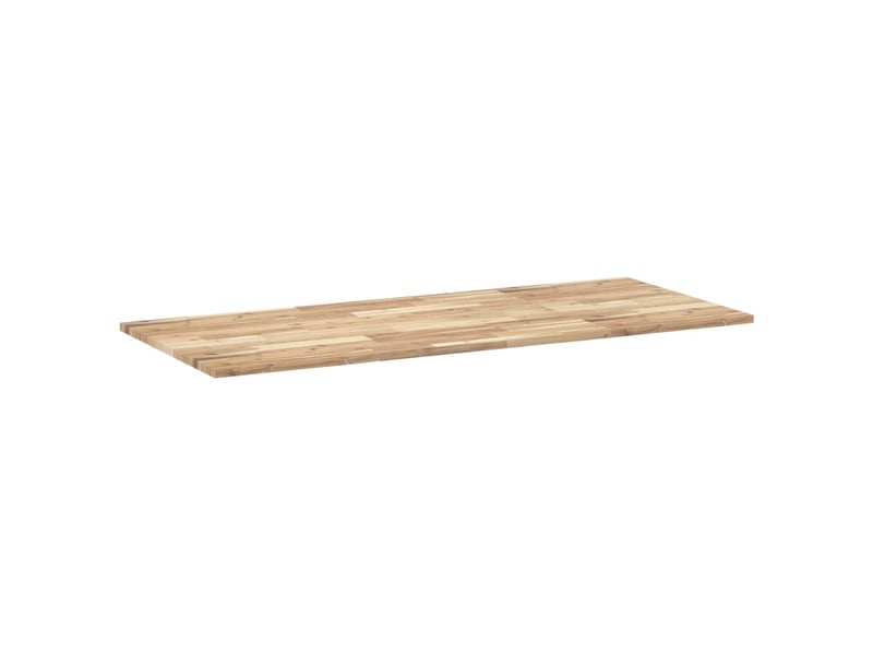 Dessus de meuble de salle de bain non traité bois d'acacia shl2451 - Conforama D
