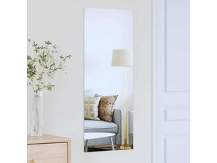 Miroir rectangulaire à fixer coloris transparent <strong></strong>  <strong></strong> - 40 cm x 100 cm
