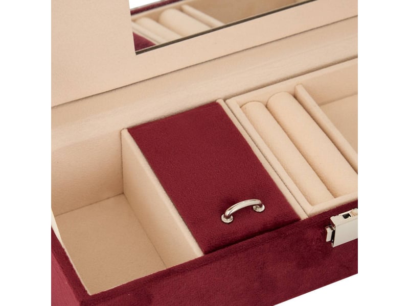  Boite bijoux bordeaux l28  - Conforama E