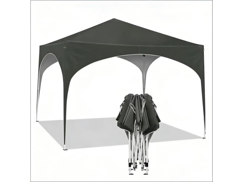 Gazebo extérieur élégant, pavillon de jardin, abri pour terrasse et fêtes - Conforama A
