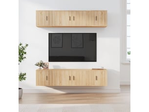 Meuble tv coloris beige <strong></strong> <strong></strong>