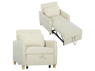 Fauteuil fixe SWEIKO Polyester beige