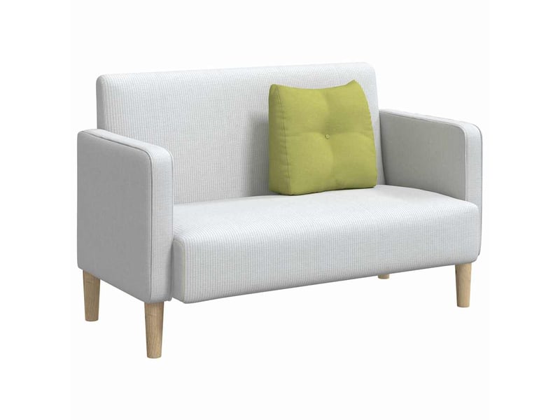  Coussin de dos, coussin de dossier vert clair 45 x 24 x 50 cm tissu cf55058  - Conforama C