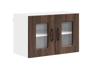 Meuble mural de cuisine | armoire de cuisine chêne brun 60x31x40cm shl7020