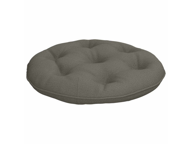  Coussin de chaise suspendue, coussin d'assise vianen 100 % polyester gris cf54278  - Conforama A