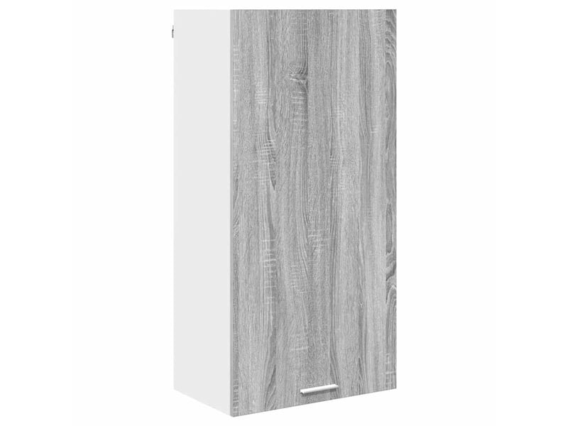  Meuble de rangement, armoire suspendue gris sonoma et blanc 50x31x100cm  - Conforama A