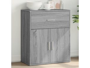 Buffet - bahut - meuble de rangement sonoma gris 60x31x70 cm bois d'ingénierie