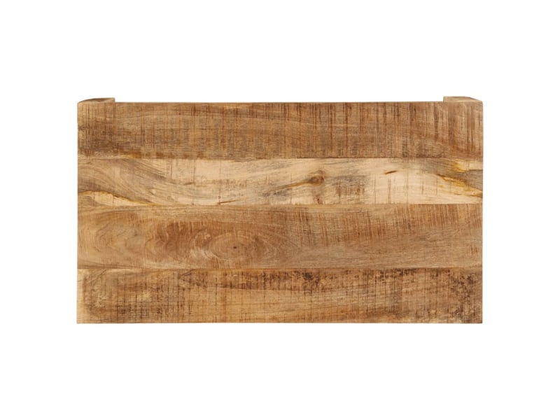  Table basse rectangulaire | table de salon 100x55x40 cm bois de manguier massif  - Conforama D