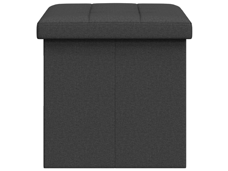  Banc chambre, banc de rangement pliable gris foncé lin  - Conforama D