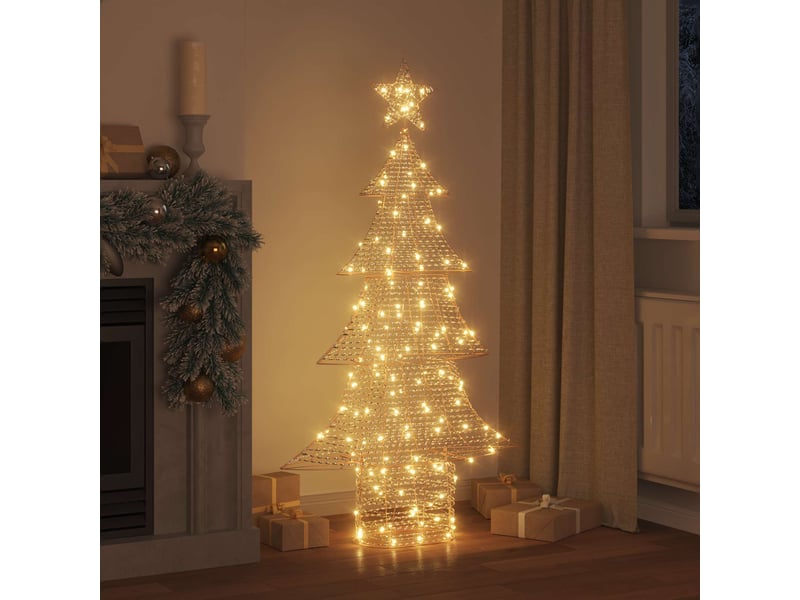  Sapin de noël, arbre de noël 160 led blanc chaud 151 cm pet cf60950  - Conforama C