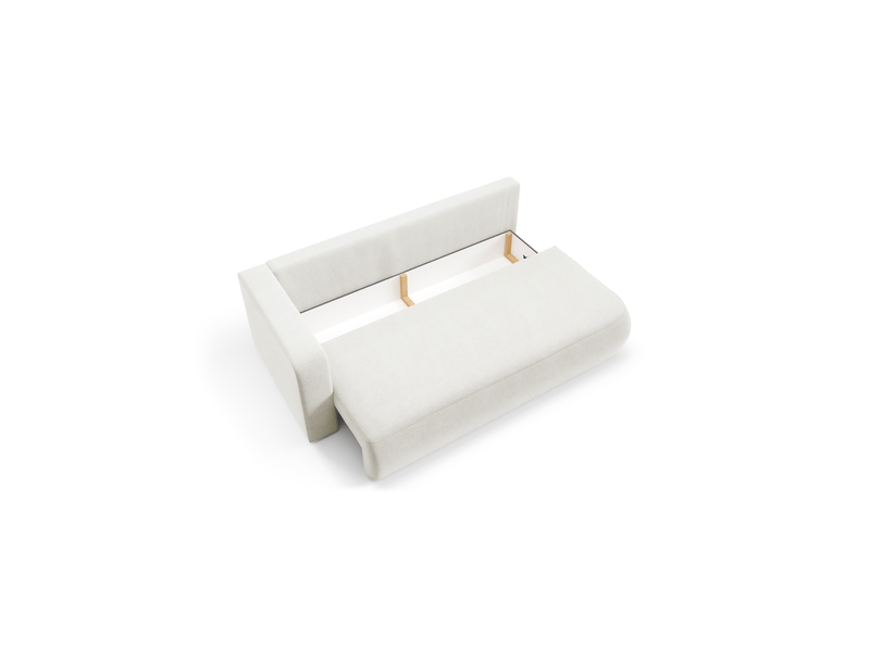  Canapé okope avec accoudoir et fonction de couchage couleur : wind 02  - Conforama D